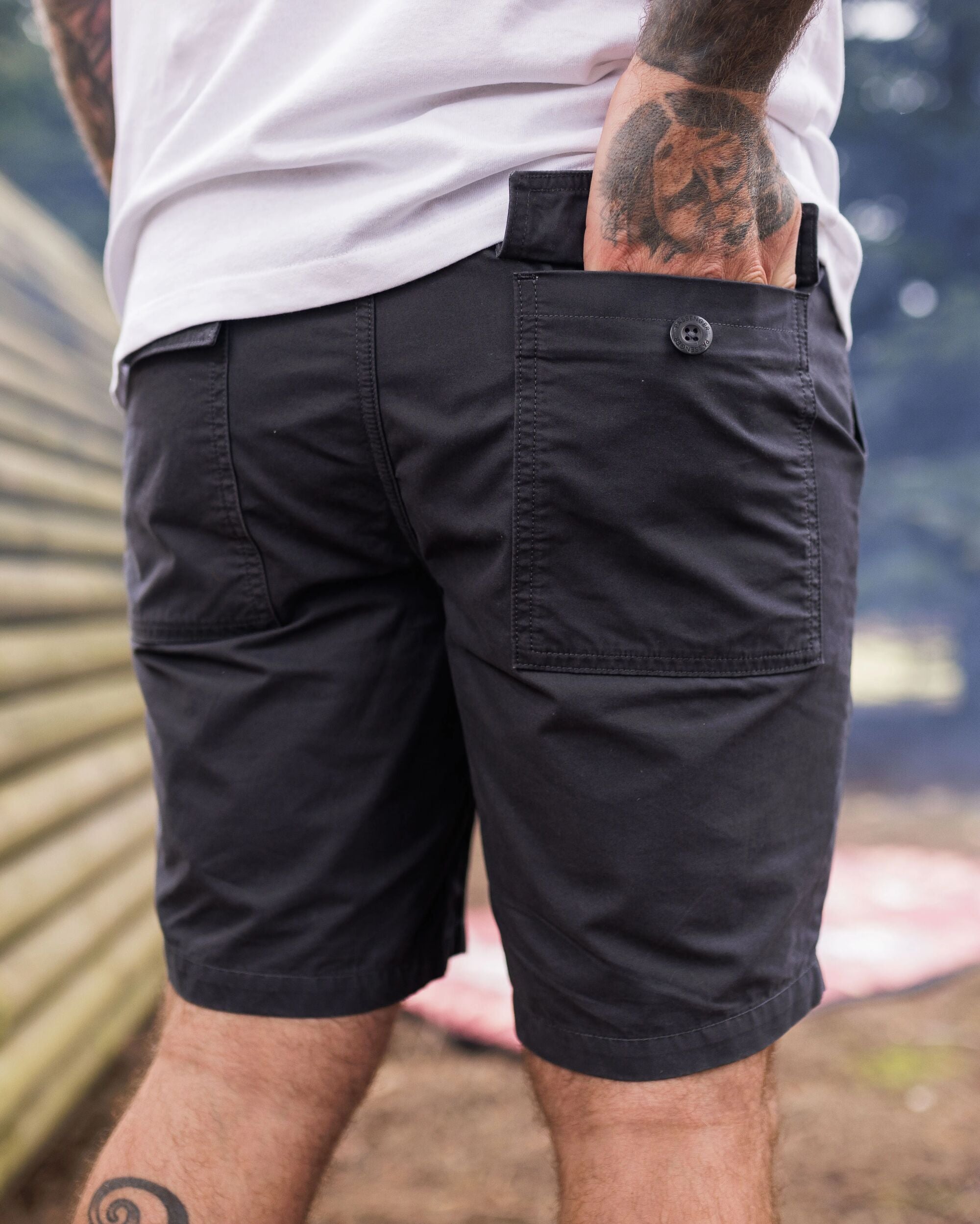 Chance Organic Cotton Short - Charcoal