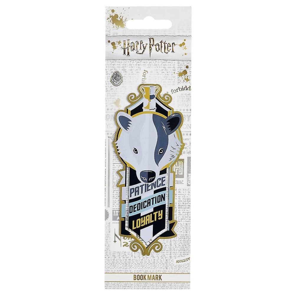 Harry Potter Hufflepuff Yellow Bookmark HPBM0024