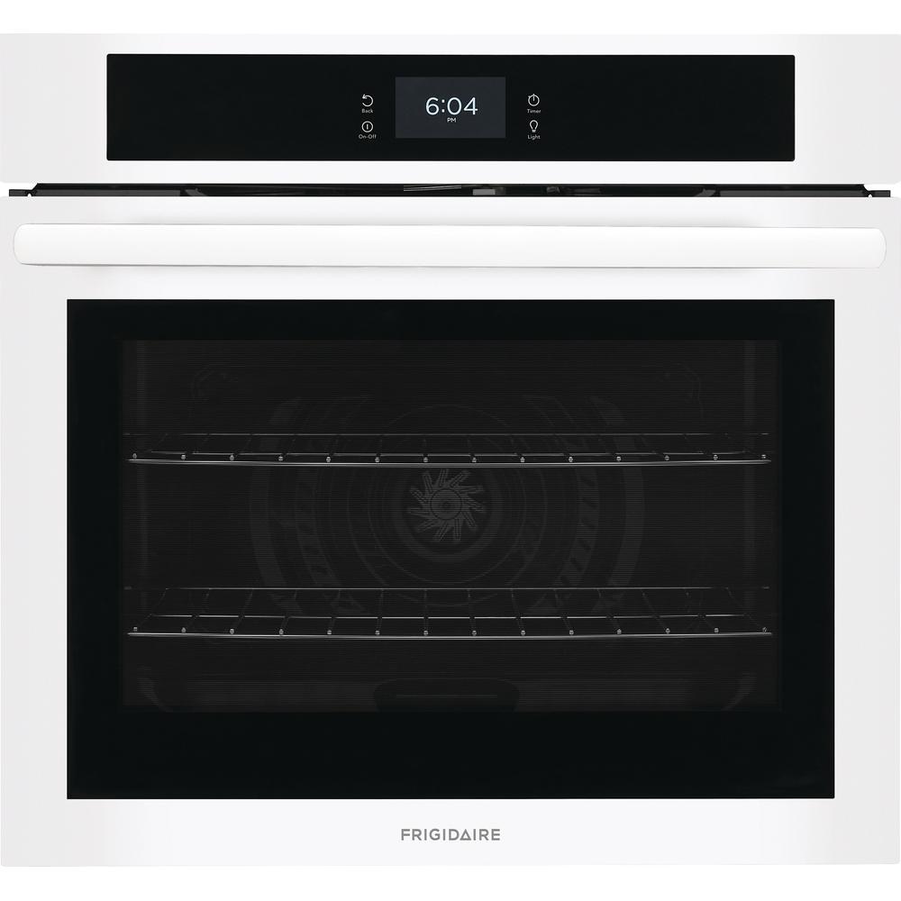 Frigidaire 30-inch, 5.3 cu.ft. Built-in Single Wall Oven with Convection Technology FCWS3027AW