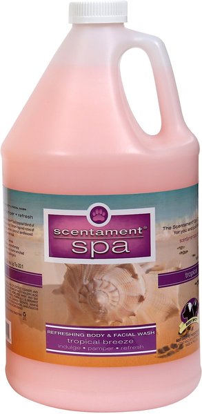 Best Shot Scentament Spa Tropical Breeze Dog and Cat Body and Facial Wash