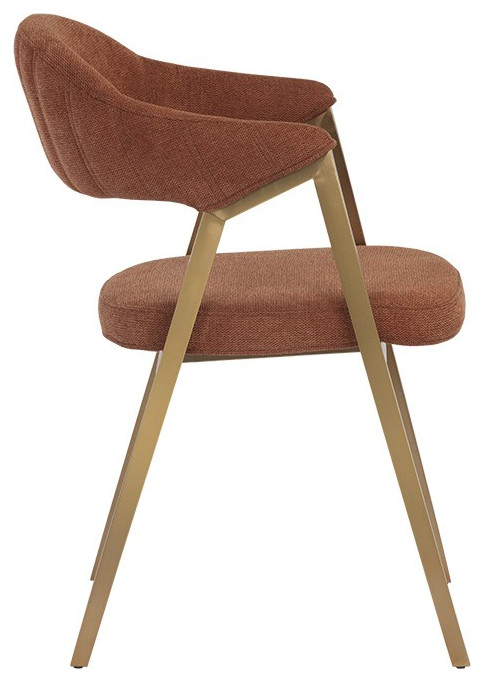 Burgos Dining Armchair   Midcentury   Dining Chairs   by Sunpan Modern Home  Houzz