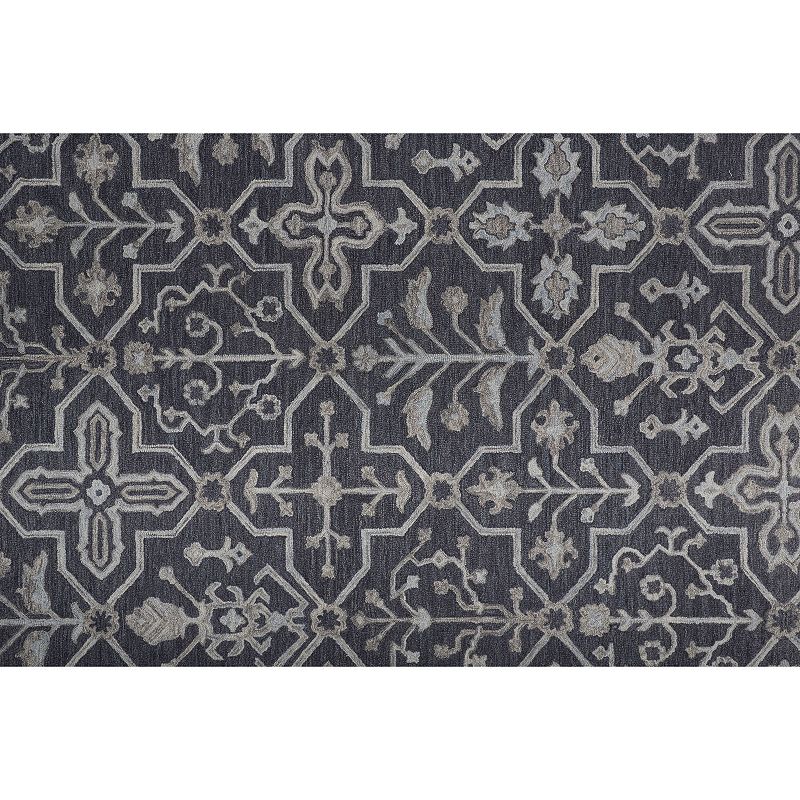 Weave and Wander Faris Rustic Farmhouse Flora Fauna Rug