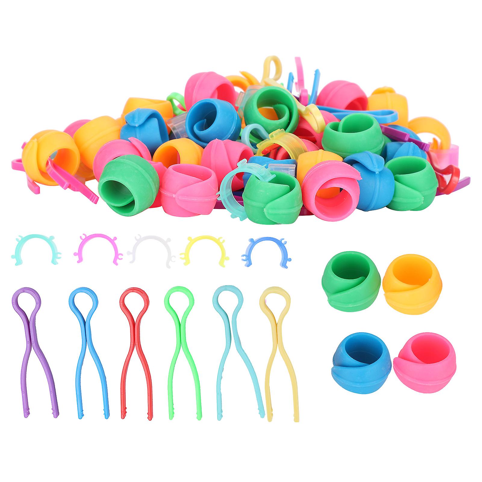 100pcs Bobbin Holder Clips Thread Spool Collection Anti-thread Falling Sewing Accessories