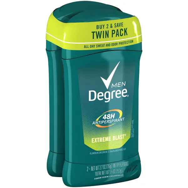 Degree 5.4 oz Extreme Blast Antiperspirant Twin Pack