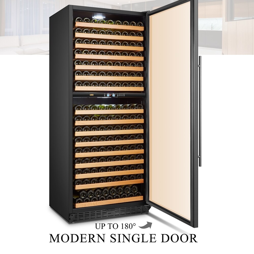 Lanbo Freestanding Dual Zone Wine Cooler Refrigerator  287 Bottles