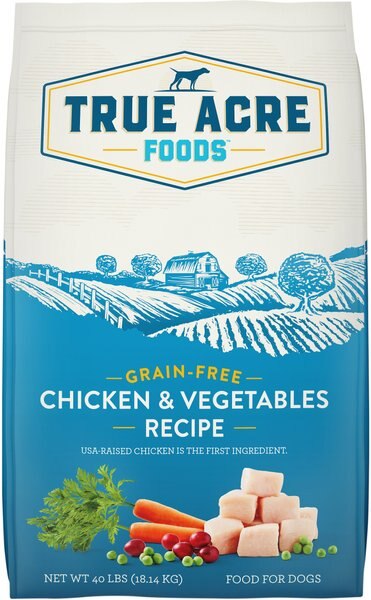 True Acre Foods Grain-Free Chicken and Vegetable Dry Dog Food