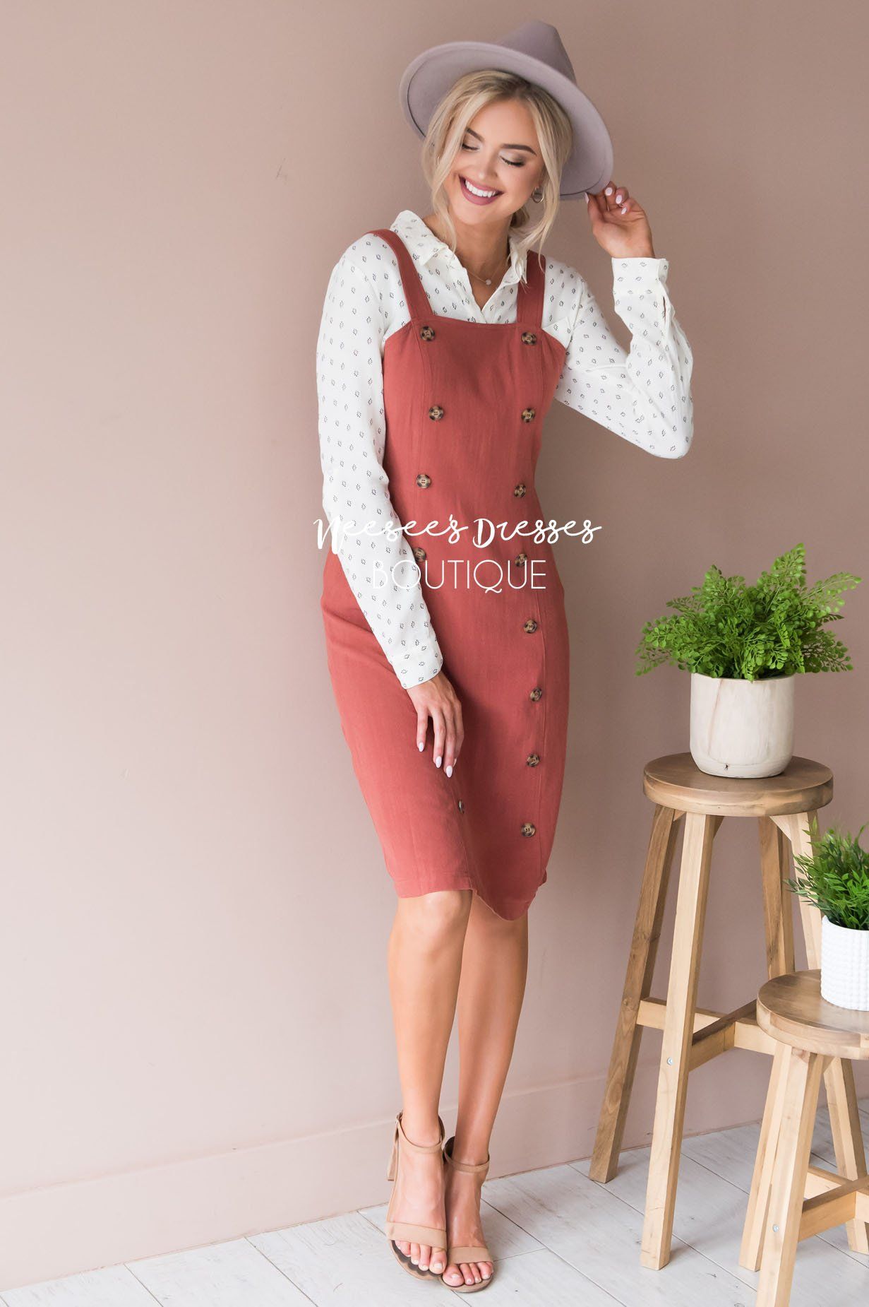 The Junie Overall Dress