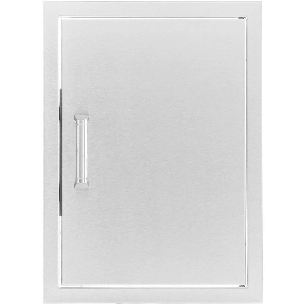 Signature 18-Inch Stainless Steel Reversible Single Access Door