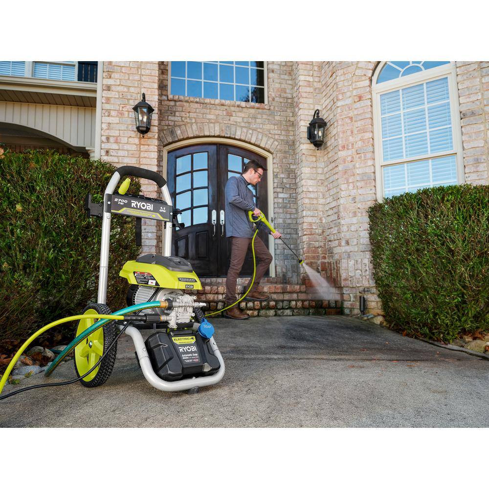 RYOBI 2700 PSI 1.1 GPM Cold Water Corded Electric Pressure Washer RY142711