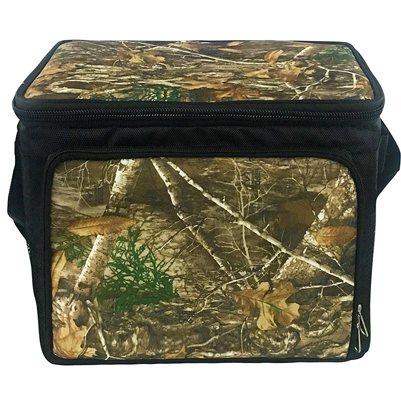 Brentwood Kool Zone 12 Can Insulated Cooler Bag with Hard Liner in Realtree Edge Camo