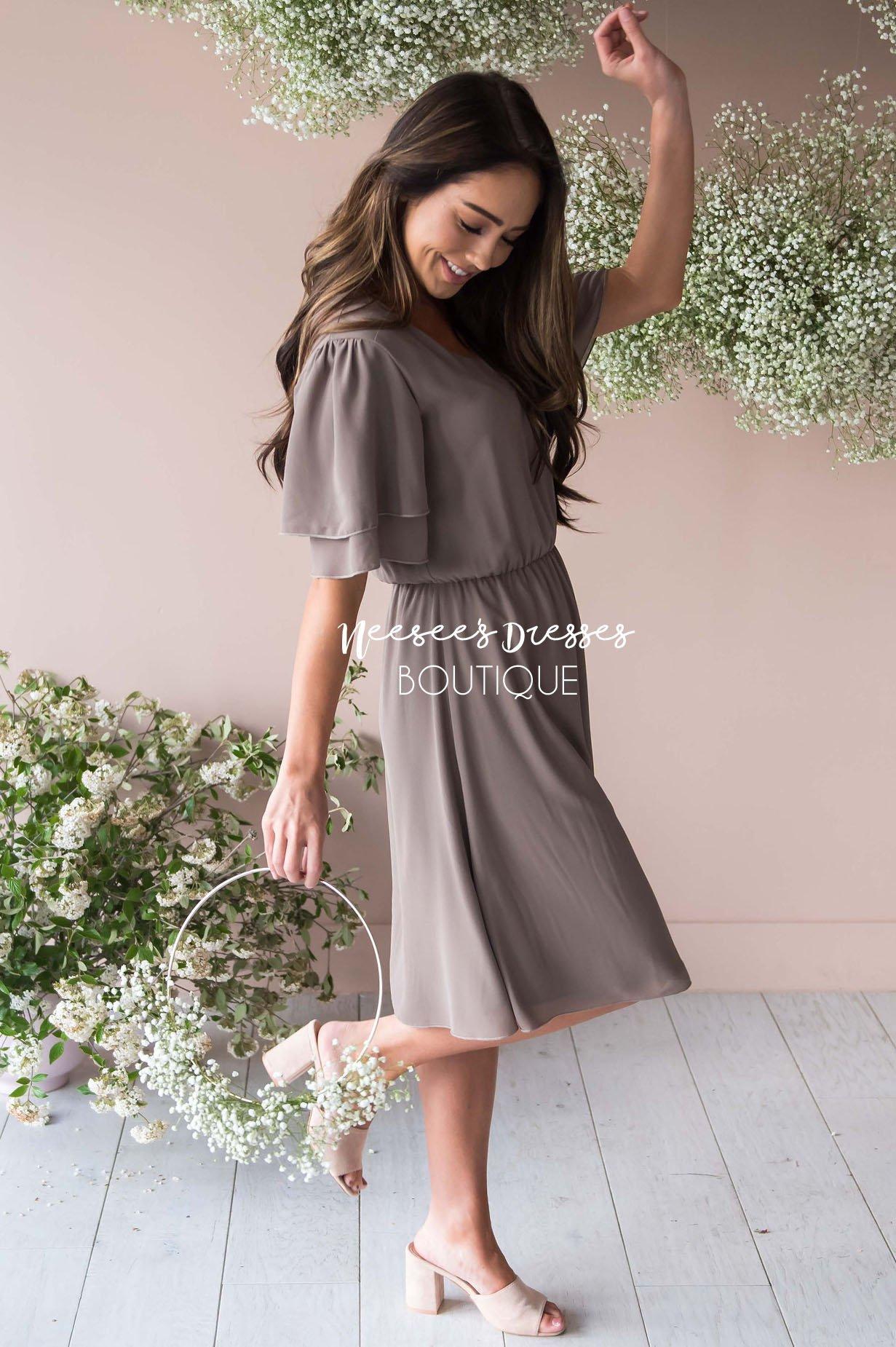 The Claire Chiffon Dress