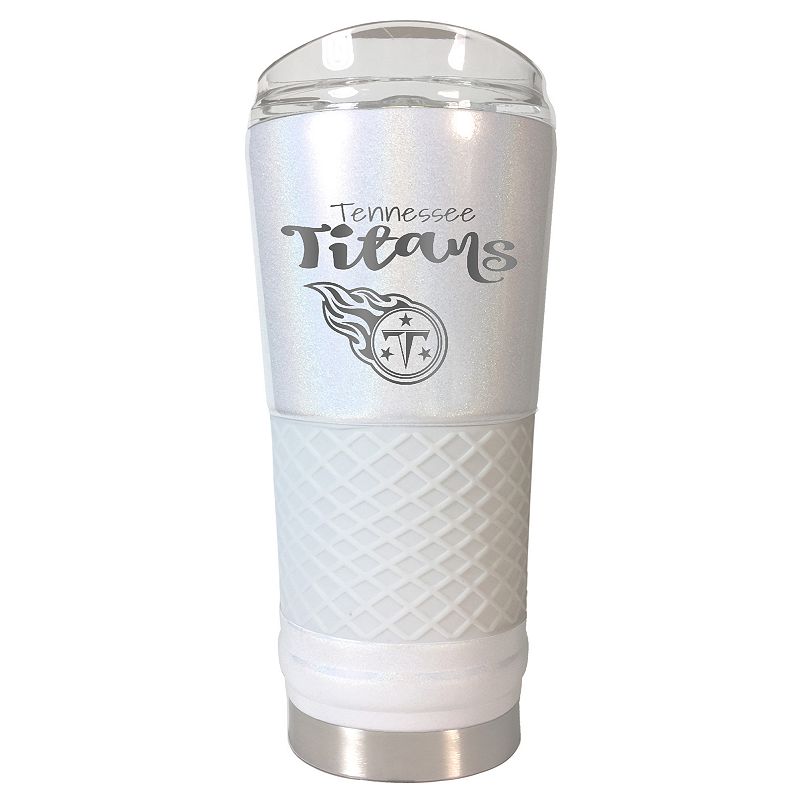 Tennessee Titans 24 oz Opal Finish Vacuum Insulated NFL Draft Tumbler