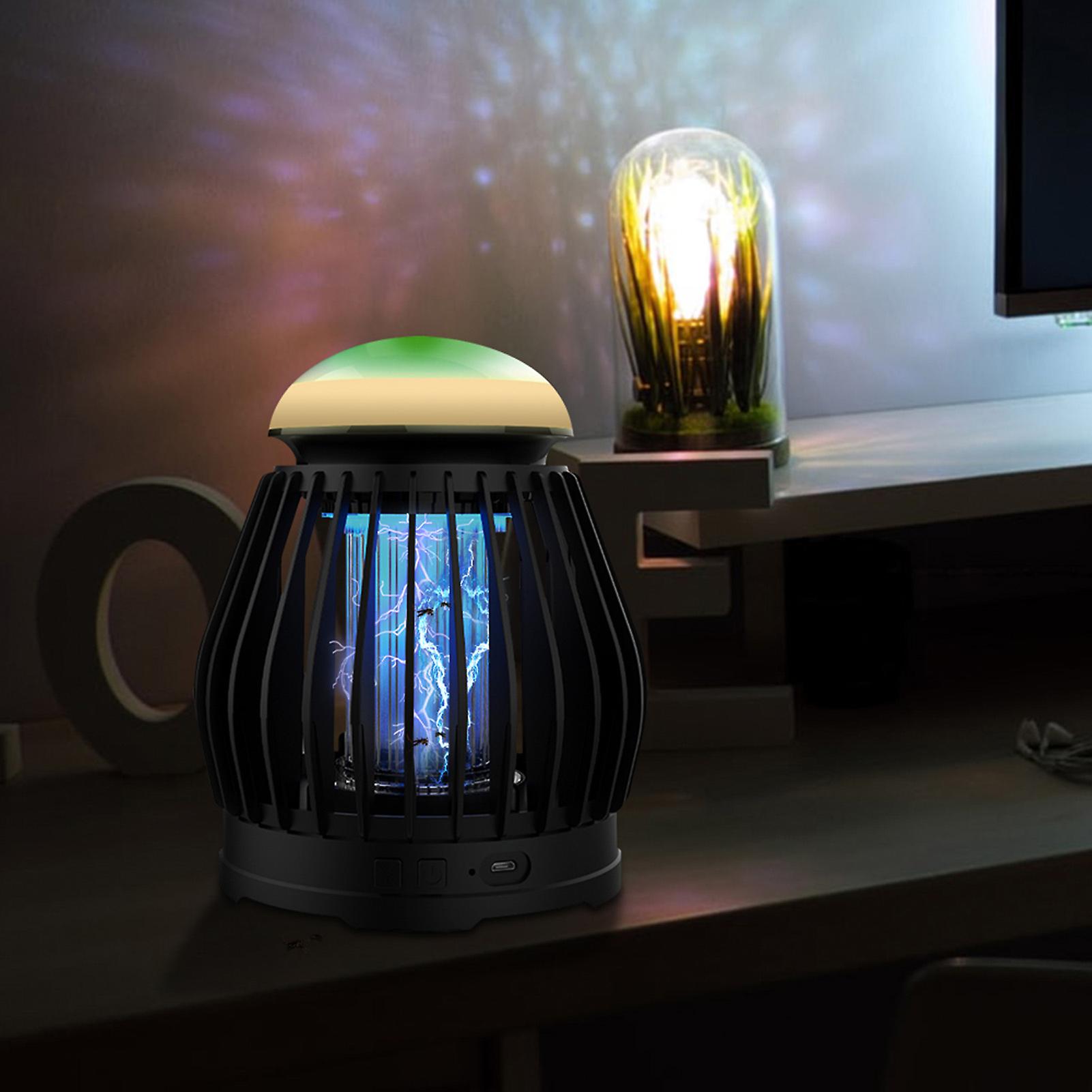 Electric Indoor Mosquito Zapper Usb Led Mini Mosquito Killer Night Lamp Insect Trap