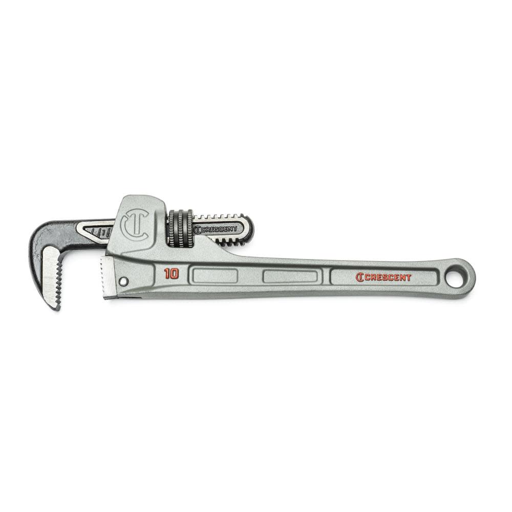 10 Aluminum Slim Jaw Pipe Wrench