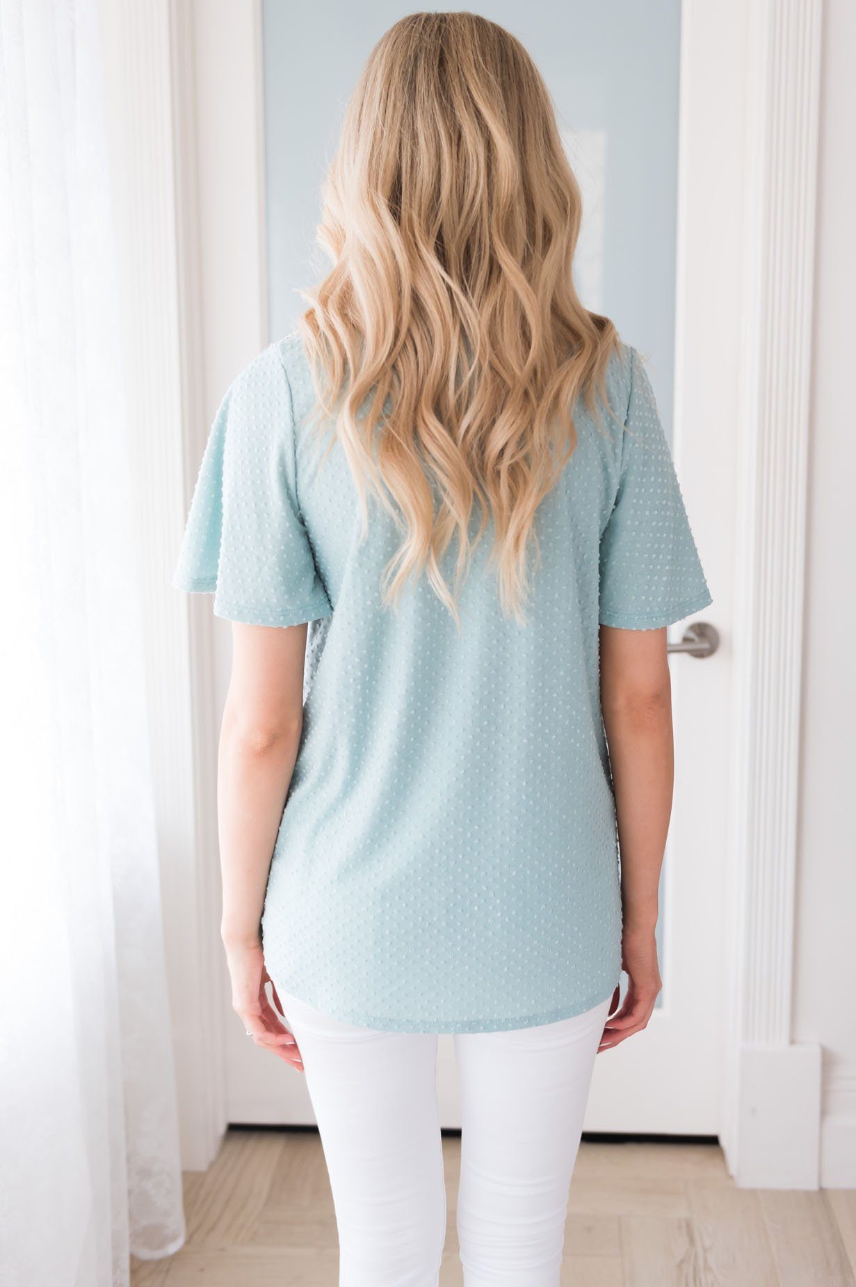 Free To Be Me Modest Lace Blouse