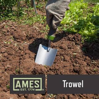 Ames 5-Piece Digging Transferring and Cultivating Garden Tool Set with Rolling Cart 10000-03450