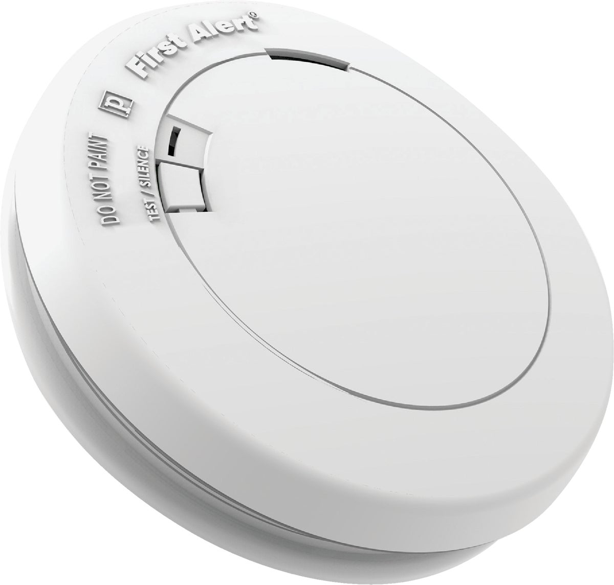 First Alert 10-Year Battery Smoke Alarm With Emergency Light White