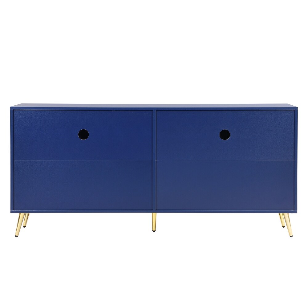 MDF Modern Sideboard with Metal Handle