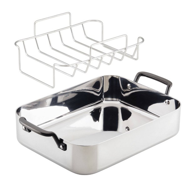 Roasting Pan With Stainless Steel Rack