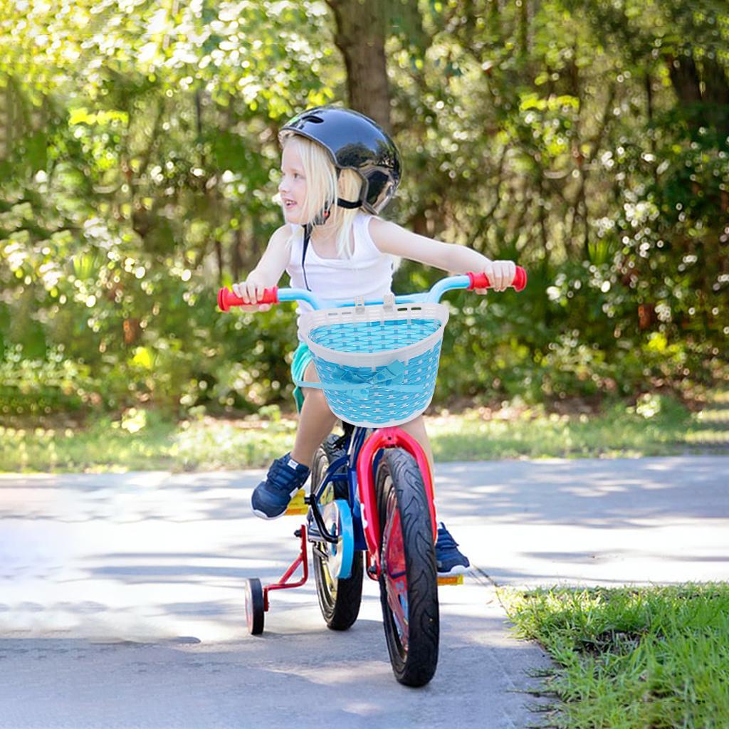 3x Bike Basket Detachable Bicycles Bike Baskets For Little Girls Bike Decor