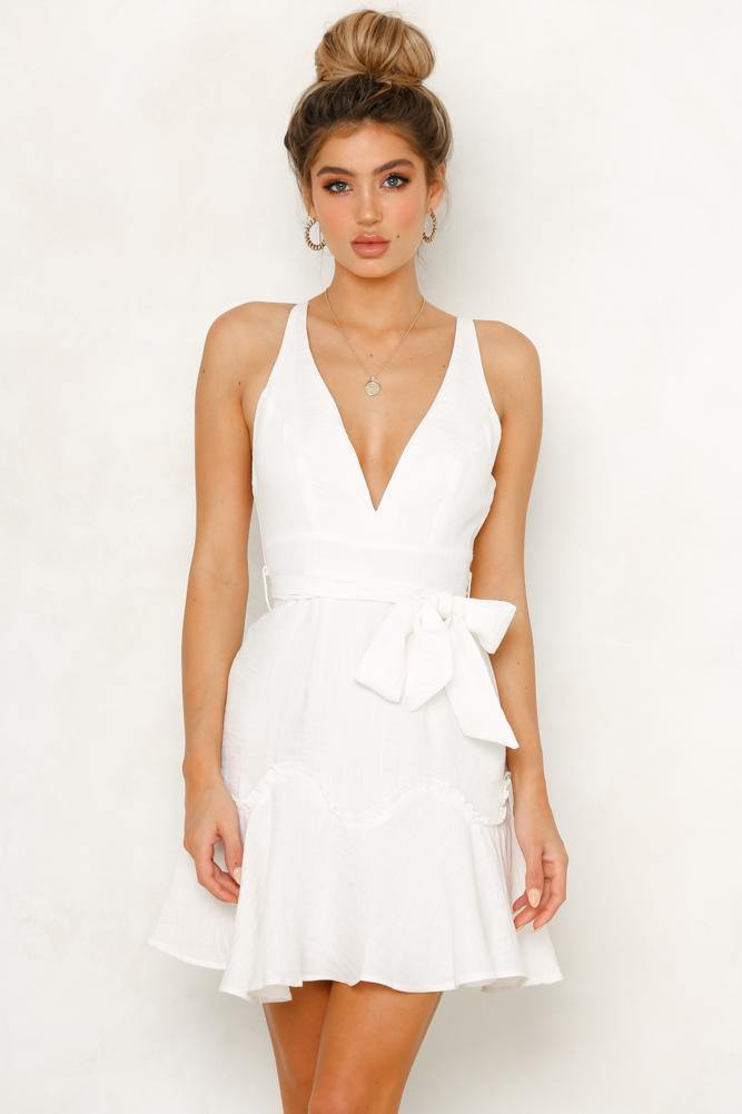 Love Song Dress White