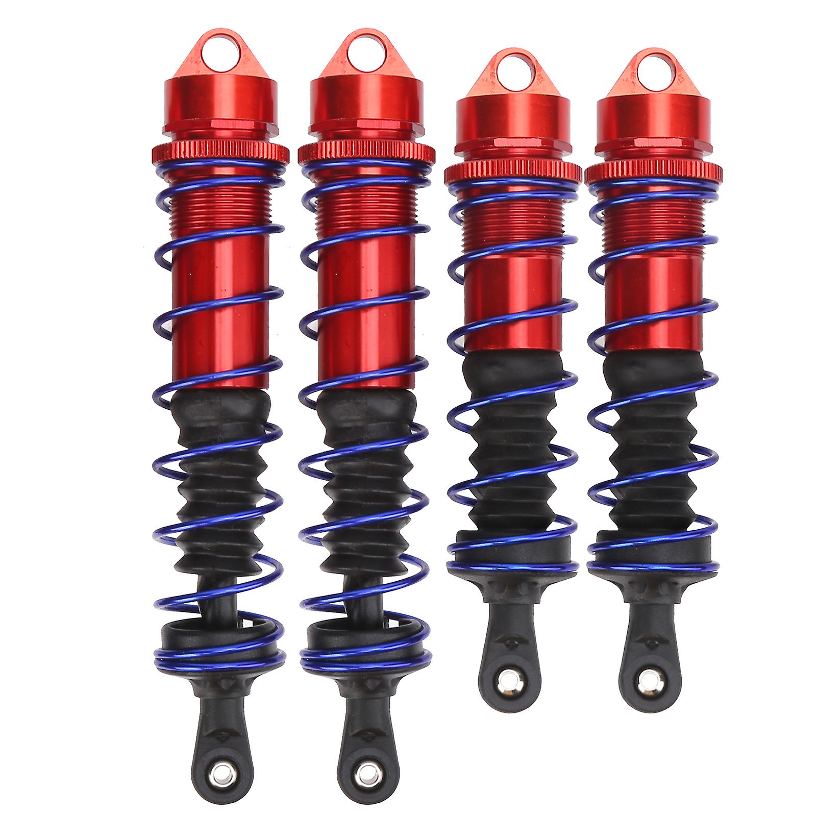 Aluminum 120mm Front 140mm Rear Metal Shock Absorber Damper Set For 1/8 Rc Car Spare Partsred