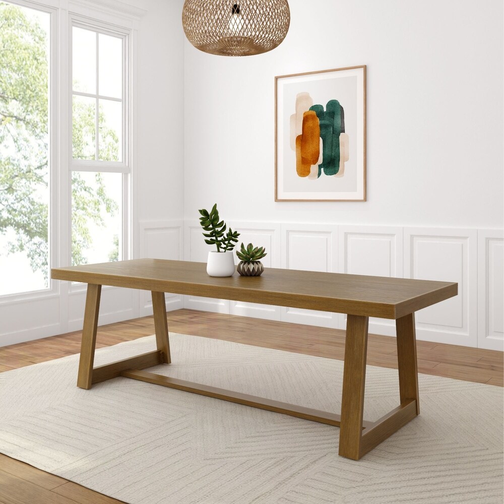 Plank and Beam Classic Solid Wood Conference Dining Table   93.75