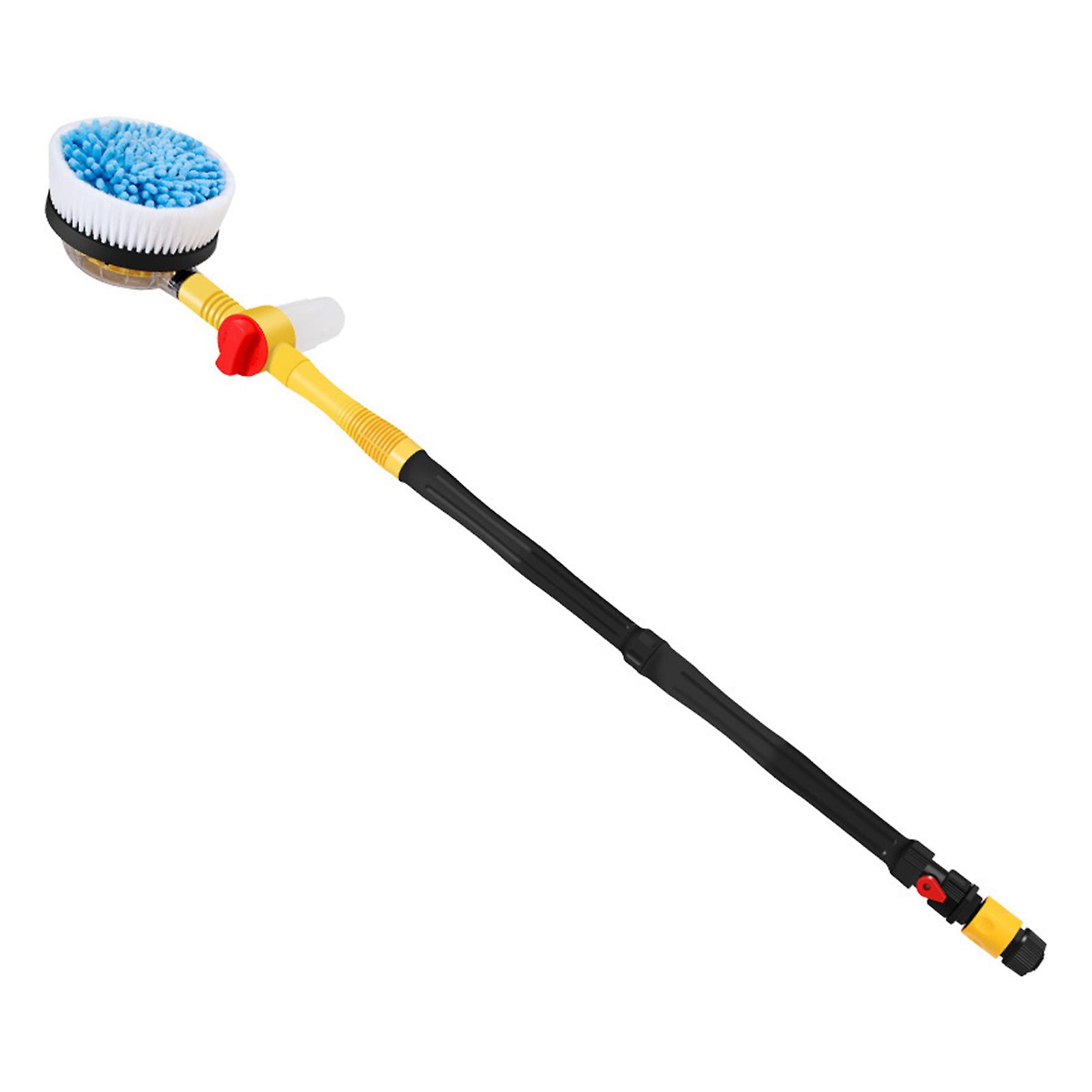 Car Wash Brush， Car Cleaning Kit， 360 Spin Car Wash Mop， High-pressure Foam Car Cleaning Brush， Detachable and Extendable Scrub Brush， For Car Home Clea