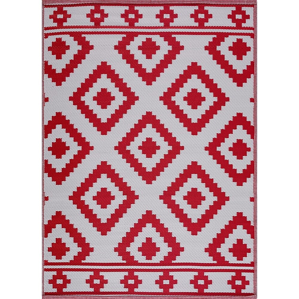 Milan Lightweight Reversible Recycled Plastic Outdoor Floor Mat/Rug