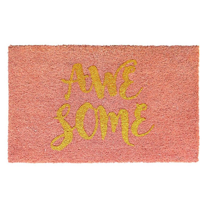 RugSmith Glitter Awesome Doormat