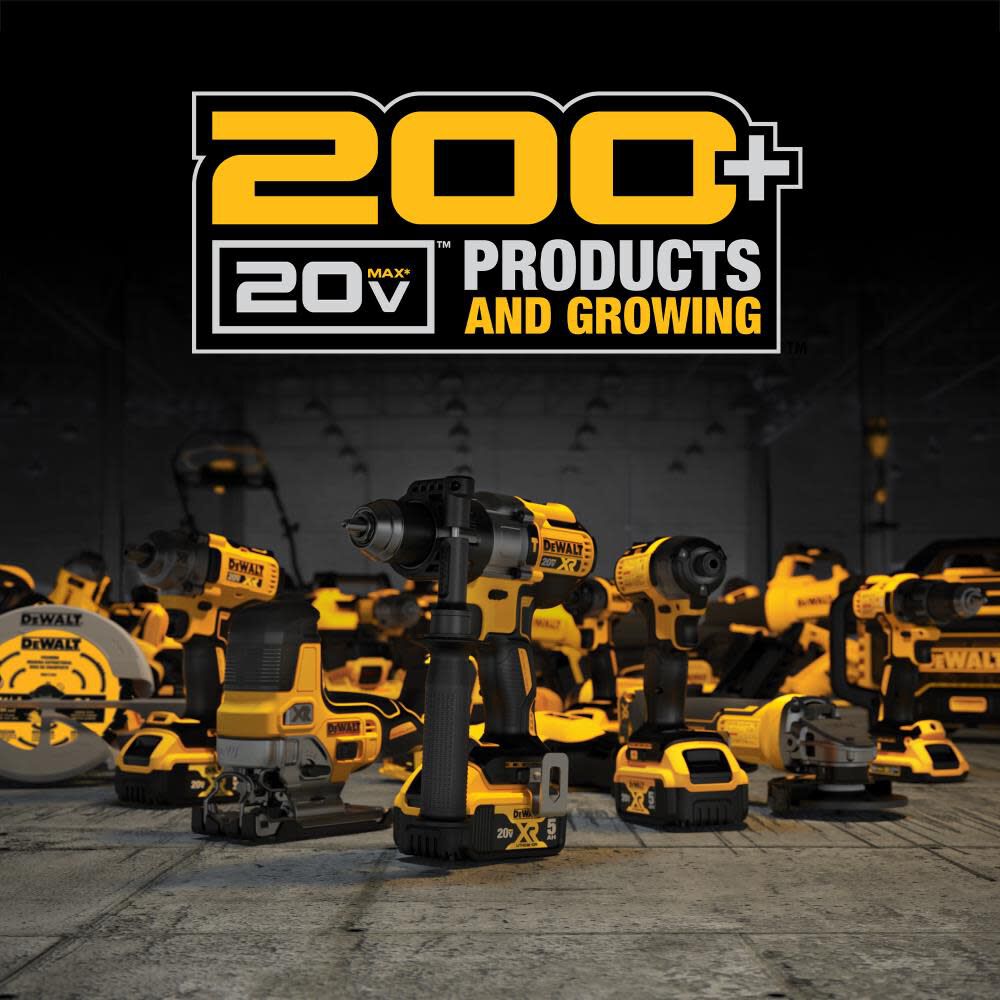 DEWALT 20 V MAX XR Brushless 1/4 In. 3-Speed Impact Driver DCF887D2 from DEWALT