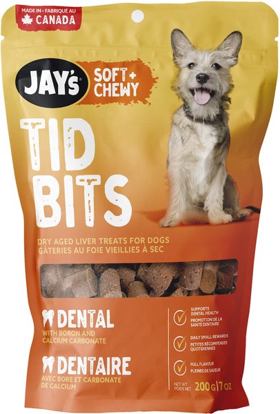 Jay's Soft and Chewy Tid Bits Dental Dog Treats