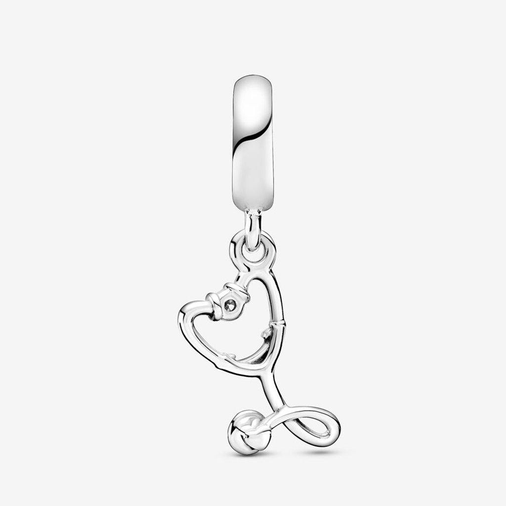 PANDORA  Stethoscope Heart Dangle Charm