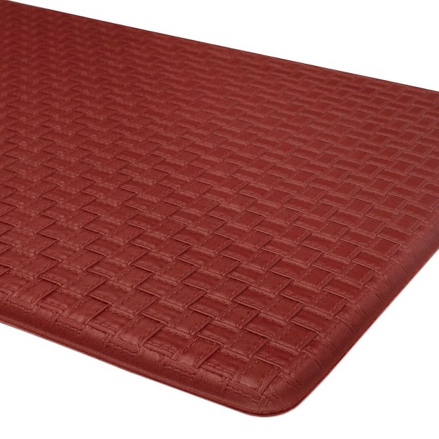 Kate Aurora Heavy Duty Embossed Non Slip Memory Foam Kitchen Mats