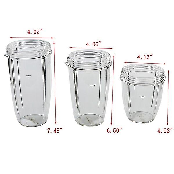 Juicer Cup Mug Clear Replacement For Bullet Juice (18 oz)