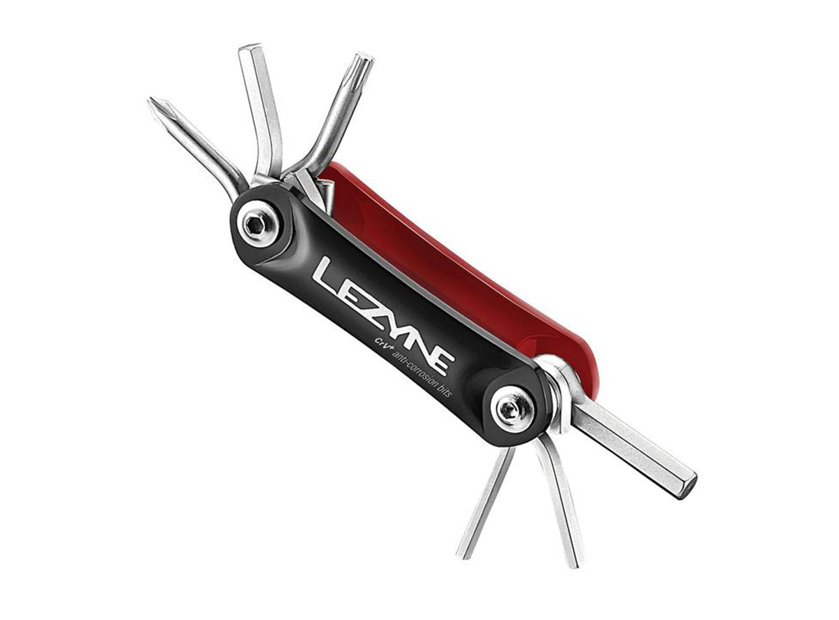 Lezyne RAP-6 Multi Tool - Red-Black
