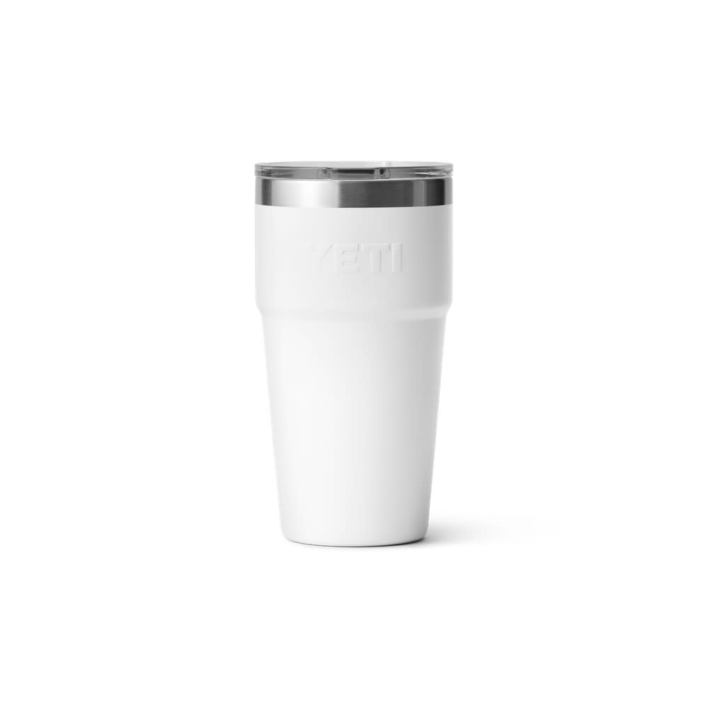 Yeti Rambler 16oz Stackable Pint with Magslider Lid White