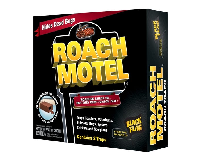 Roach Motel Black Flag， 2 Pack - HG-11020