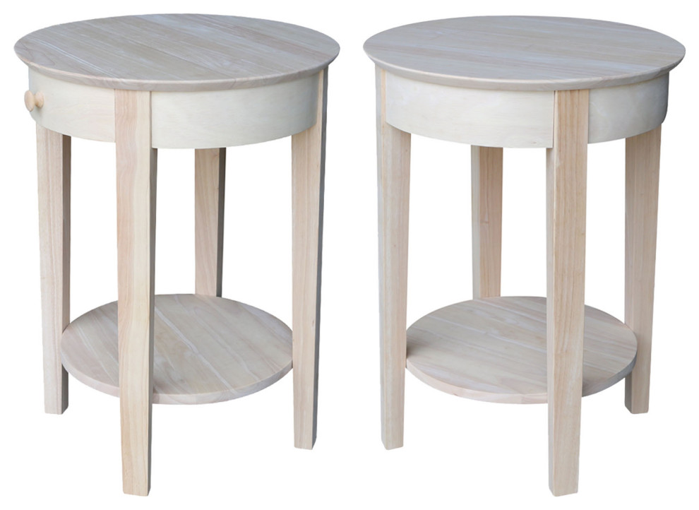 Mission Entry Table   Transitional   Side Tables And End Tables   by International Concepts  Houzz