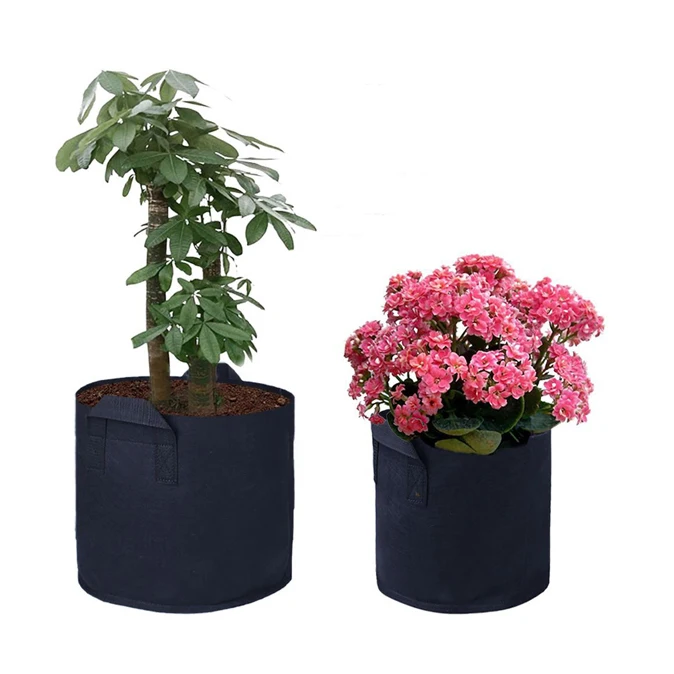 Breathable Garden Planting Tomato Fabric Smart Pots For Vegetables Biodegradable Plant Grow Bag Pot