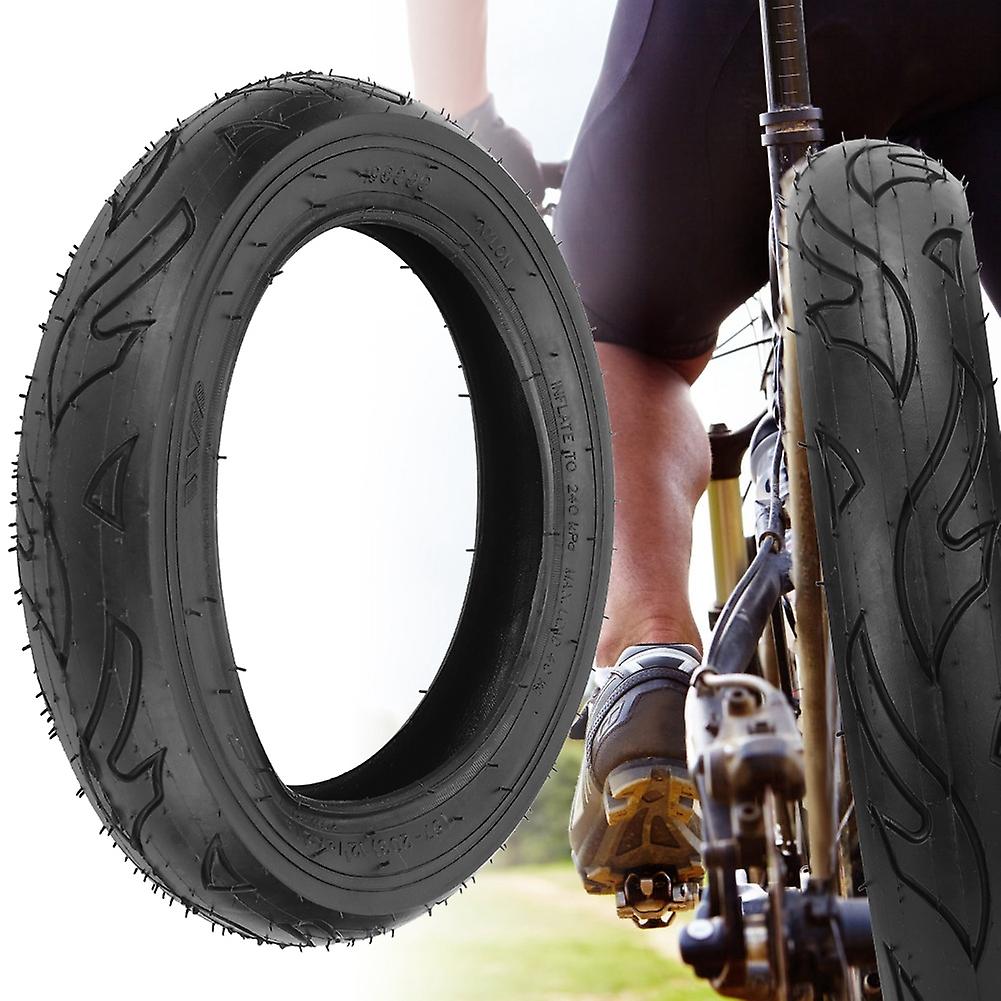 Rubber Mountain Bike Inflatable Outer Tyre 57and#8209;203 Black Bicycle Tire Replacement Accessory