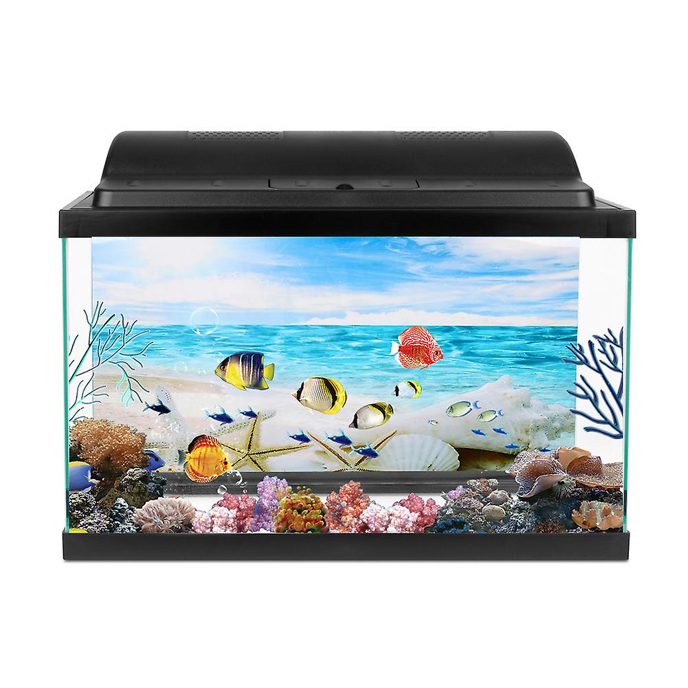 Background Poster Decorative Sea Star Paintings Pvc Sticker Landscape For Aquarium Fish Tank61x41cm