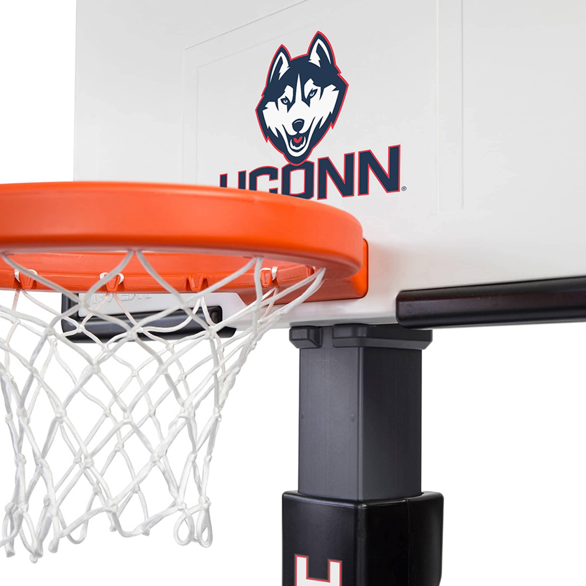 UConn Huskies Team Adjustable Basketball Set