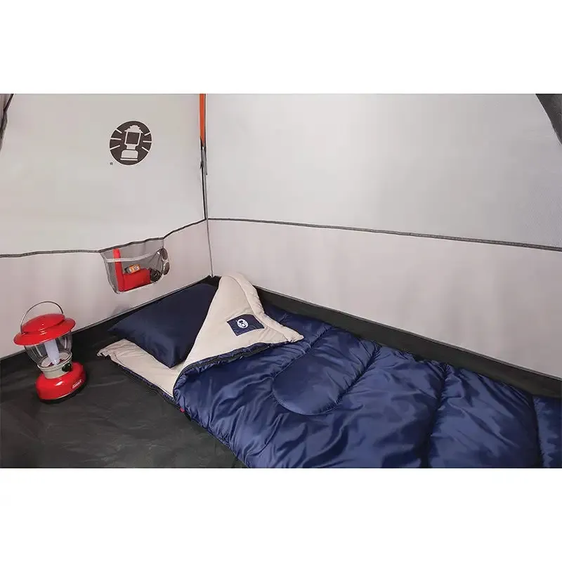 Best Selling Cold Weather Warm Adult Hooded Envelope Outdoor Sleeping Bag for Camping Hiking