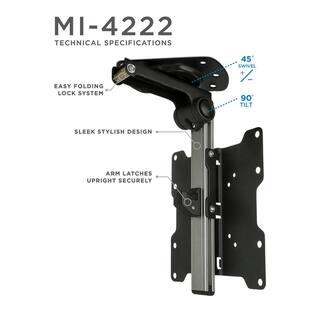 mount-it! Under Cabinet and Ceiling TV Mount for 37 in. Screens MI-4222