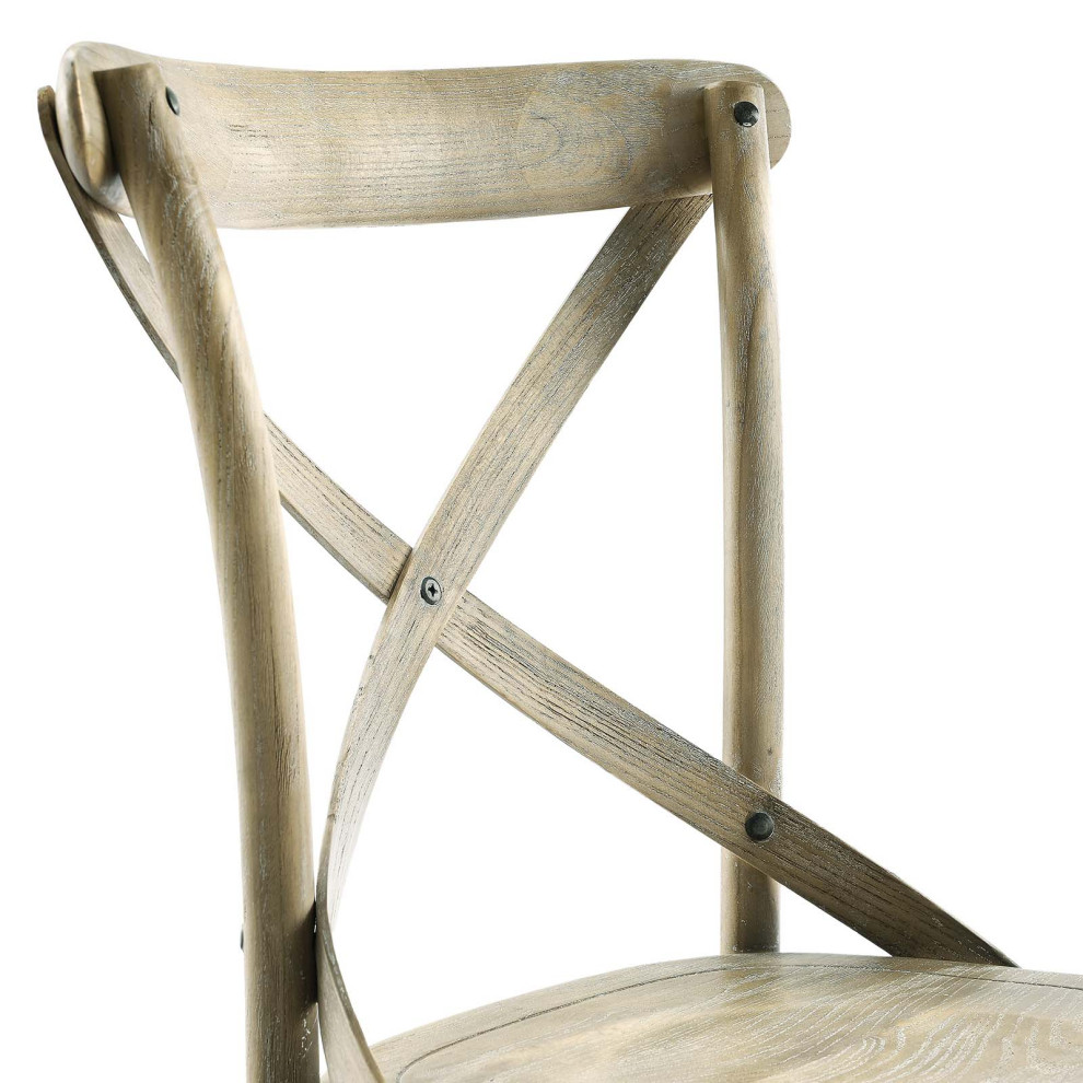 Gear Dining Side Chair   Farmhouse   Dining Chairs   by Modway  Houzz