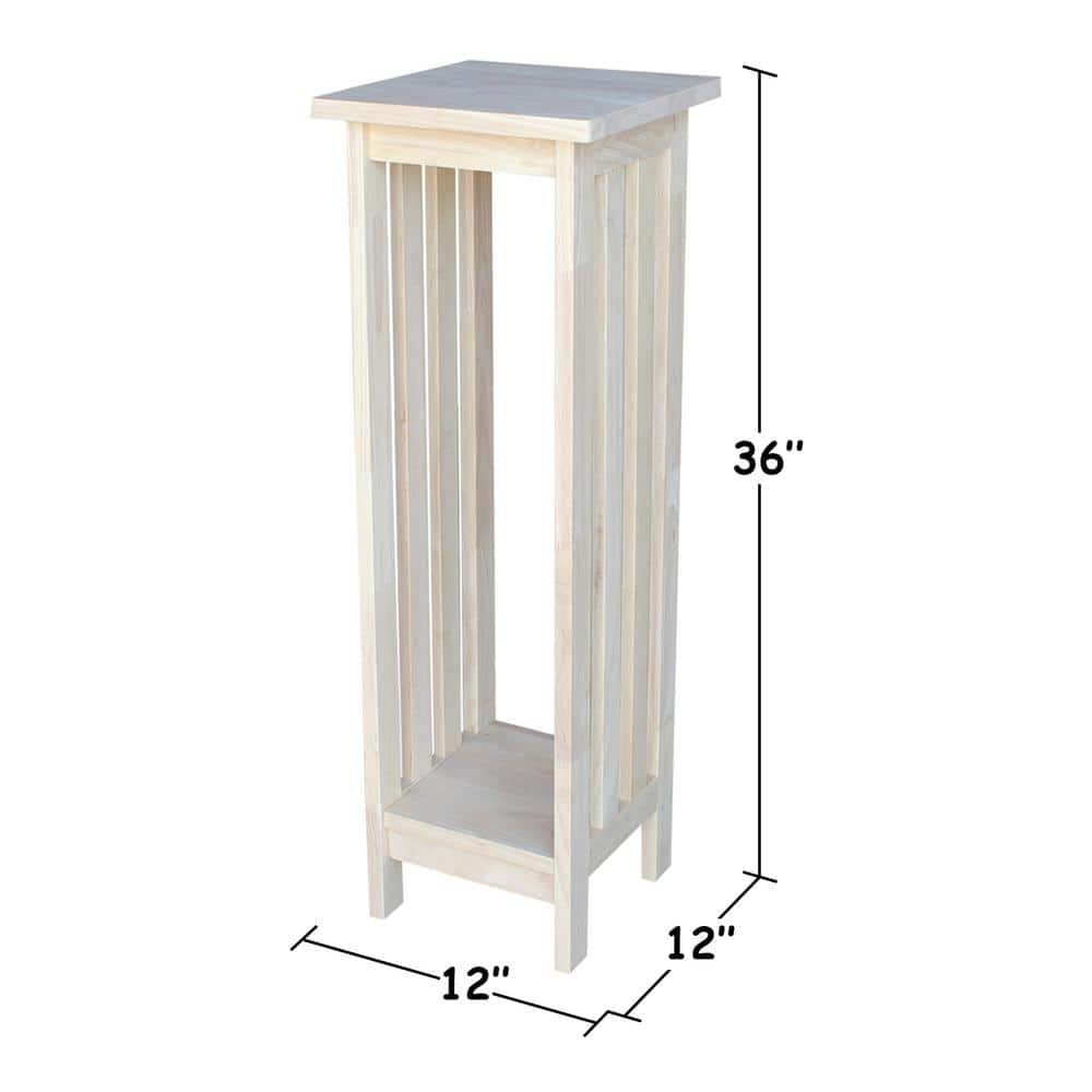 International Concepts Mission Unfinished Indoor Plant Stand 3069