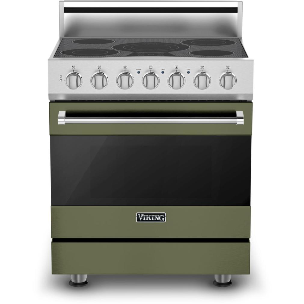 Viking 30-inch Freestanding Electric Range with Vari-Speed Dual Flow Convection CRVER3301-5BCY