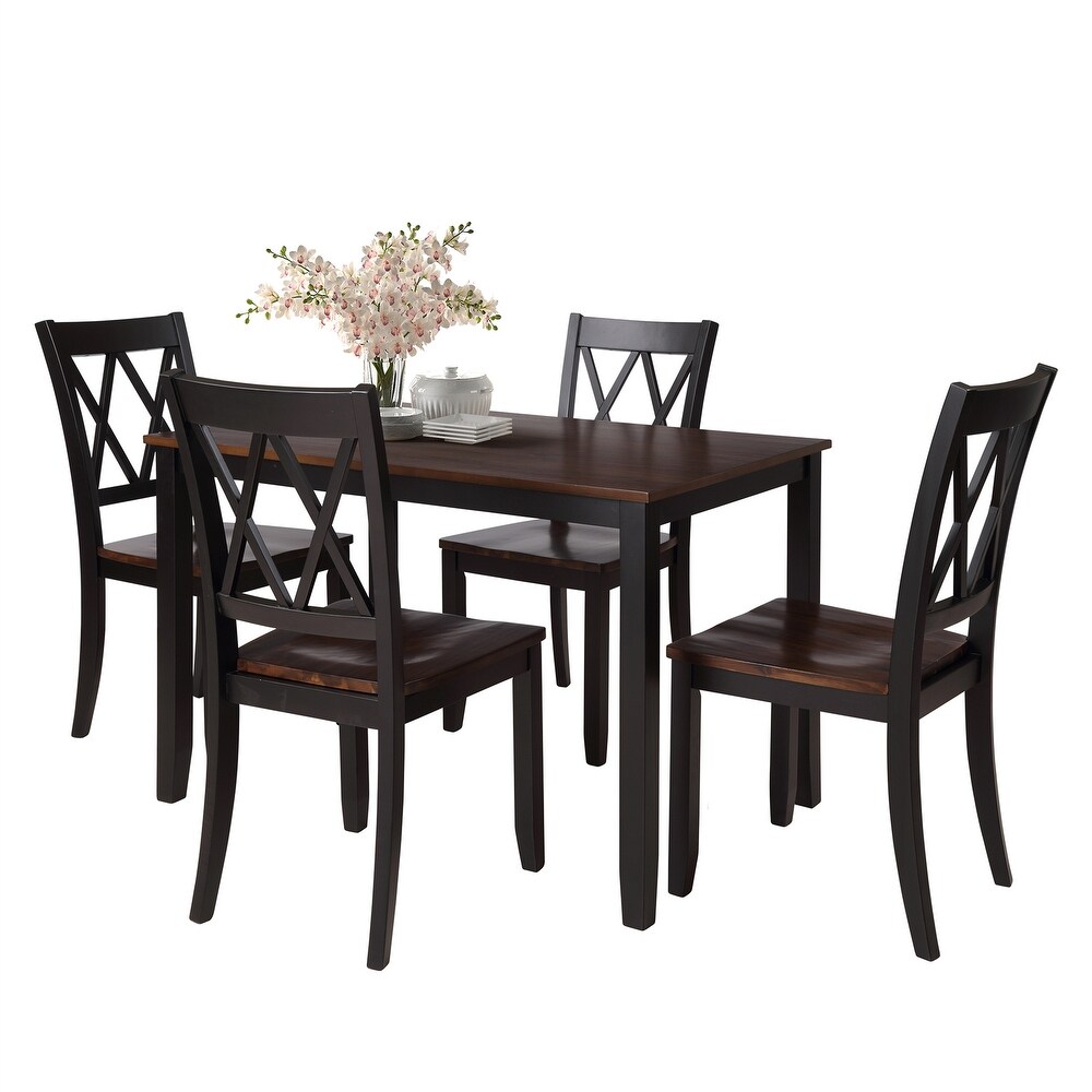 5 Piece Wood Dining Set