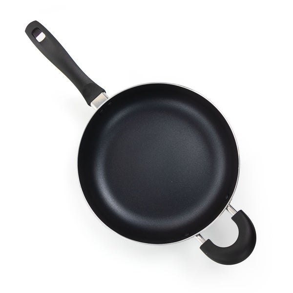 10.25 Inch Aluminum Saute Pan with Lid in Ash